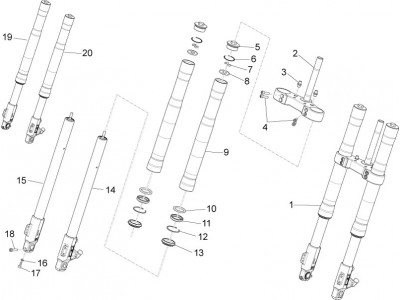 Front Fork MinXing